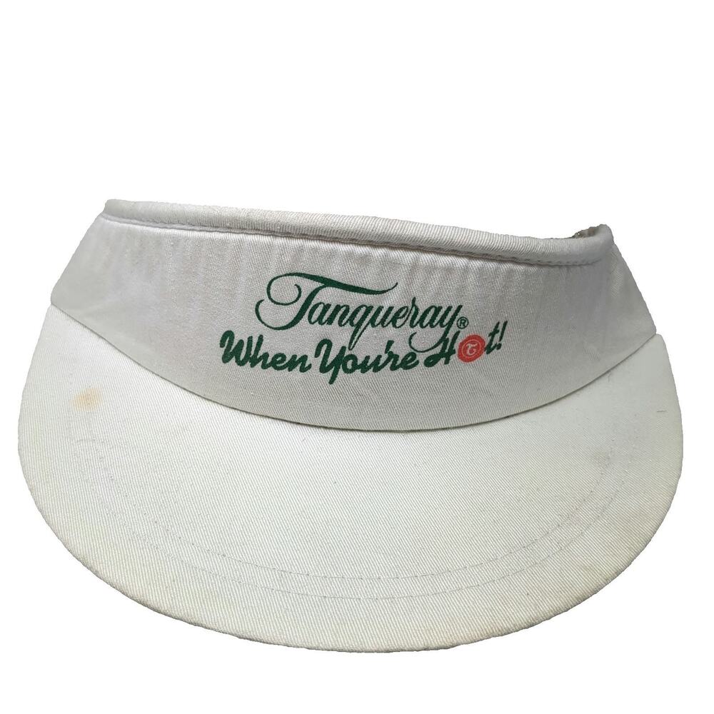 K-Studio Visor White One Size Tanqueray When Youre Hot Gin Alcohol Promo Hat